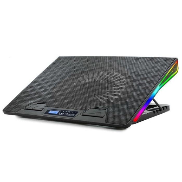 Refroidisseur SPIRIT OF GAMER AirBlade 800 Pour PC Portable 17 - Rétro-éclairage RGB 7 Modes - 1 ventilateur de 170 mm à 6 vitesses -