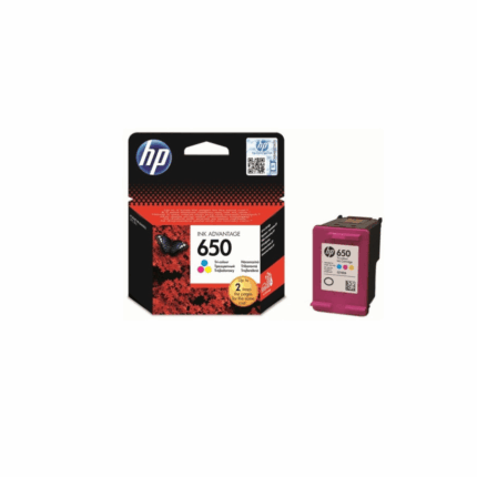 HP 650 CARTOUCHE D'ENCRE TROIS COULEURS ADVANTAGE AUTHENTIQUE