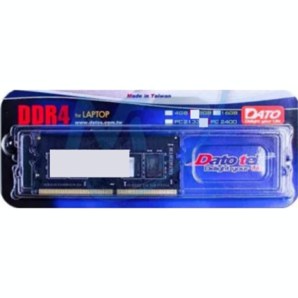 BARRETTE MEMOIRE DATO 16GB DDR4 POUR LAPTOP PC3200