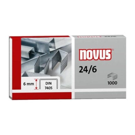 AGRAFE NOVUS 24/6 PQ/1000