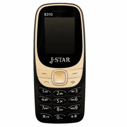 TÉLÉPHONE PORTABLE J-STAR 6310 BLACK