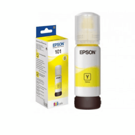 BOUTEILLE D'ENCRE ORIGINAL EPSON 101 - JAUNE