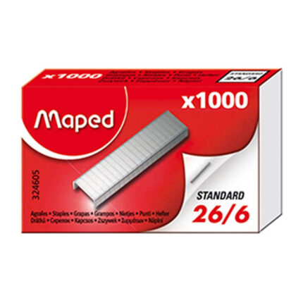 Maped Agrafes 26/6, 1000 Pièces