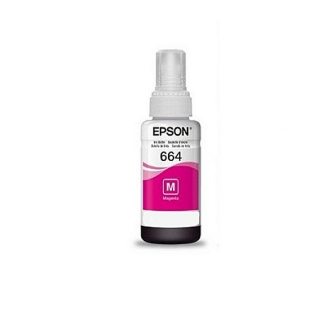 BOUTEILLE D’ENCRE EPSON ORIGINAL 664 – 70 Ml – MAGENTA - Epson