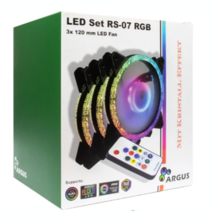 VENTILATEUR ARGUD RGB-FAN SET RS-07