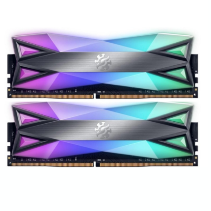 BARETTES MÉMOIRE XPG SPECTRIX D60G RGB DDR4 16 GO (8X2 GO) (AX4U36008G18I-DT60)