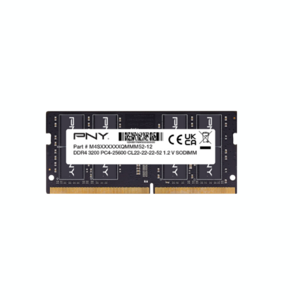 BARRETTE MEMOIRE PNY 8GB DDR4 POUR LAPTOP 3200 Mhz (MN8GSD43200-TB)