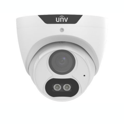 CAMERA HD DOME UNV 5MP+MIC IR40M UAC-T125-AF28M-W