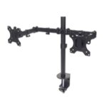 SUPPORT UNIVERSEL MANHATTAN POUR 2 ÉCRANS AVEC BRAS MOBILES À DOUBLE ARTICULATION / 13" À 32"