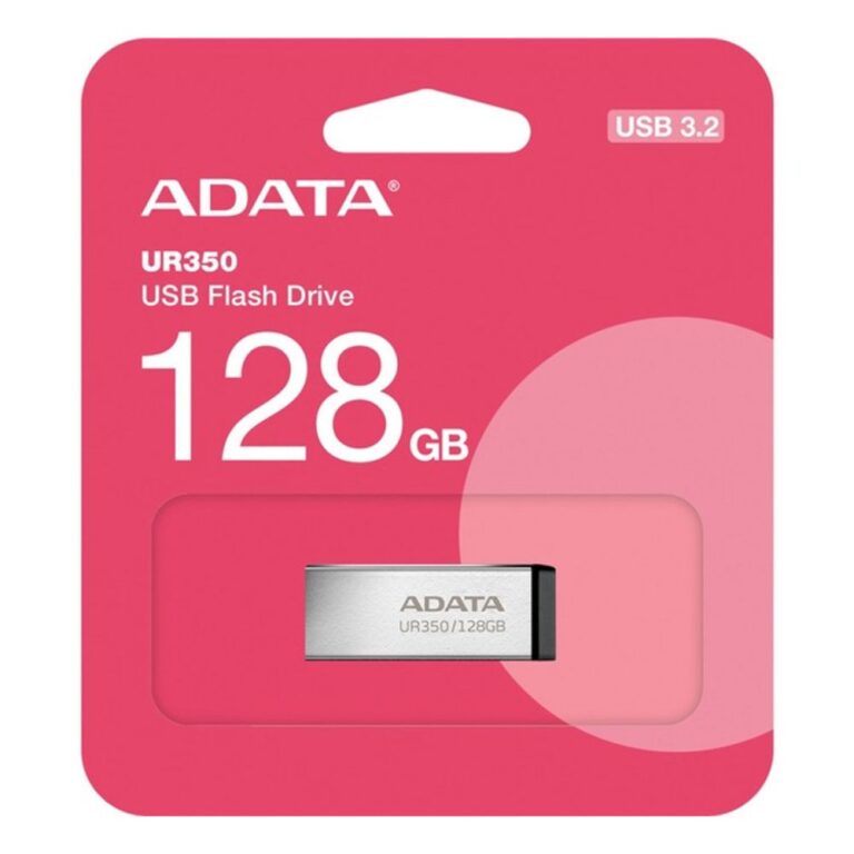 CLÉ USB ADATA UR350 128GO USB 3.2 SILVER