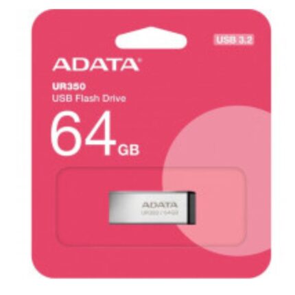 CLÉ USB ADATA UR350 64GO USB 3.2 SILVER