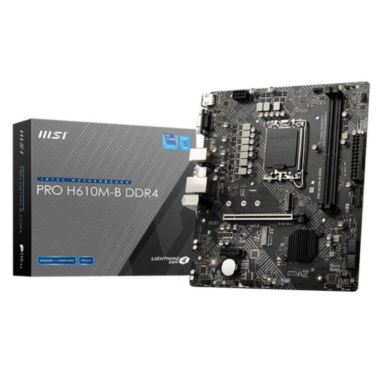 MSI PRO H610M-E DDR4