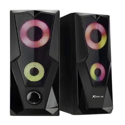 HAUT PARLEUR GAMING XTRIKE ME SK-501 RGB 6W- NOIR