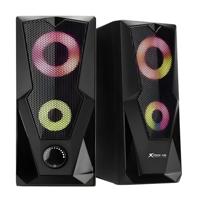 HAUT PARLEUR GAMING XTRIKE ME SK-501 RGB 6W- NOIR