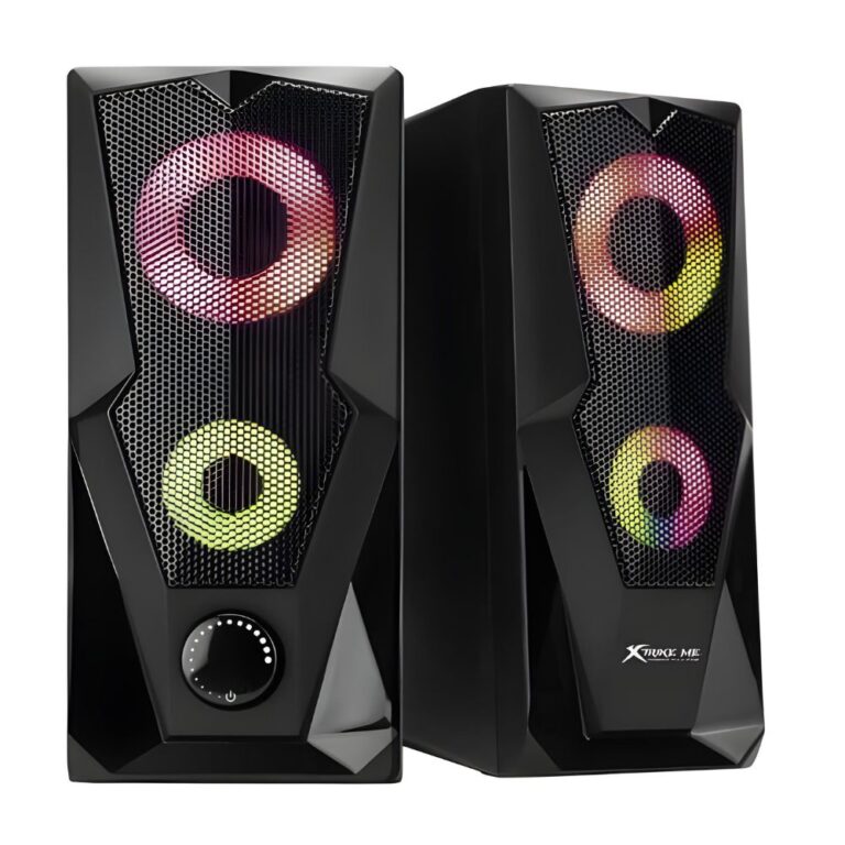 HAUT PARLEUR GAMING XTRIKE ME SK-501 RGB 6W- NOIR