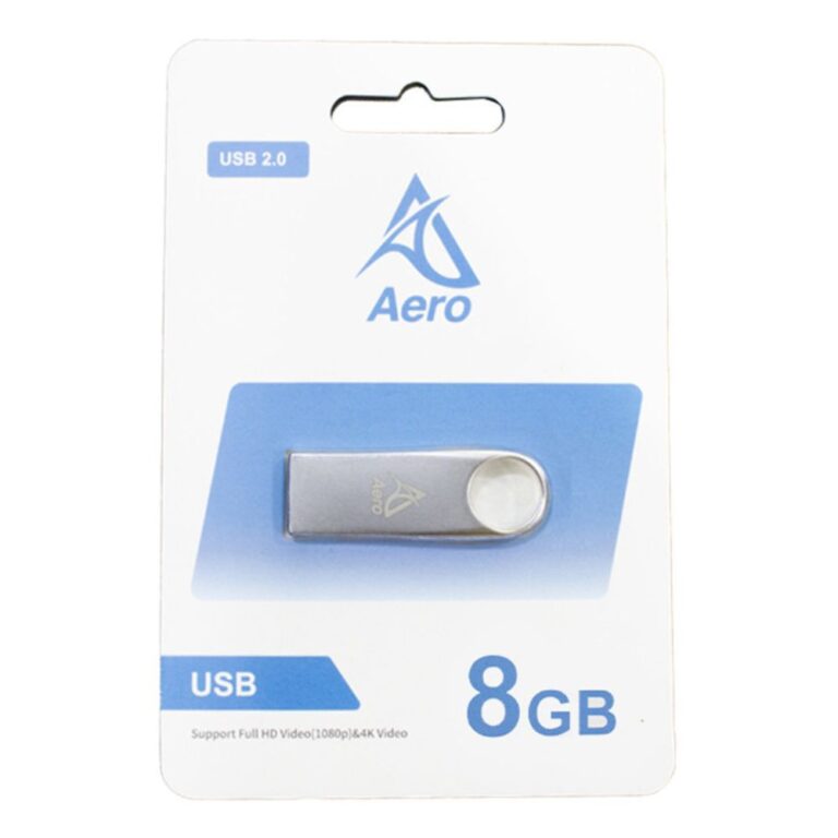 CLÉ USB AERO 8GO USB 2.0 NOIR