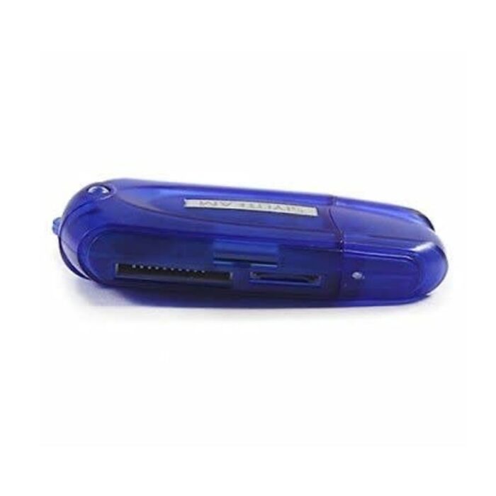 Lecteur de cartes USB 3.0 / 5en1 - Interface (Alimentation) USB 3.0 - 25 formats de carte mémoire lus - Transfert de carte à carte - Rétractable - Taux de transfert Jusqu'à 500 Mo/s