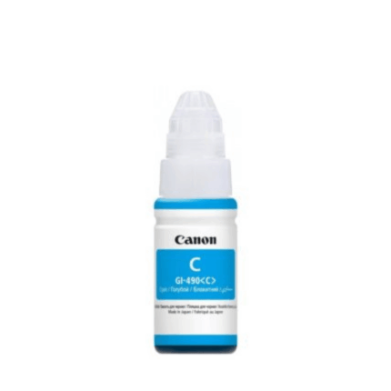 BOUTEILLE D’ENCRE CANON GI 490-CYAN ADAPTABLE