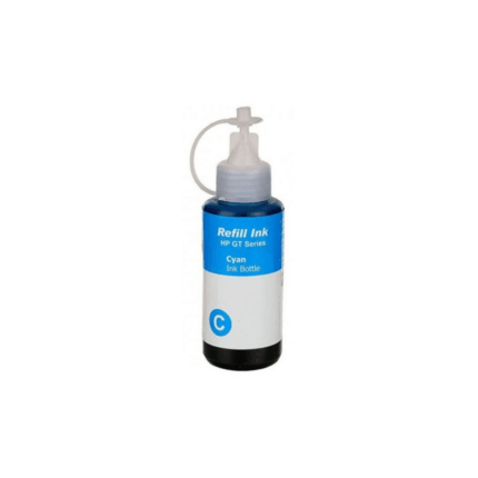 BOUTEILLE D’ENCRE HP GT52 CYAN ADAPTABLE