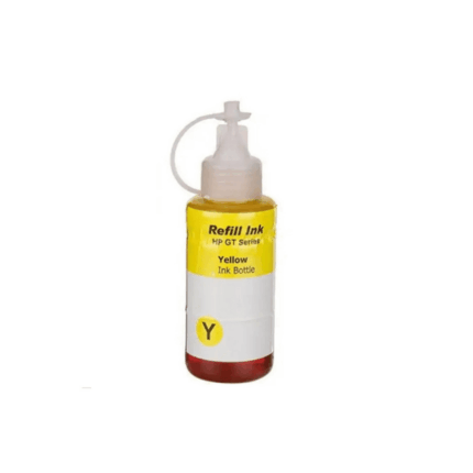 BOUTEILLE D’ENCRE HP GT52 YELLOW ADAPTABLE