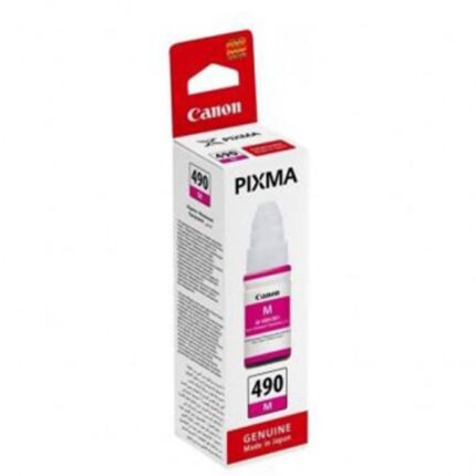 BOUTEILLE D’ENCRE CANON GI 490-MAGENTA ADAPTABLE