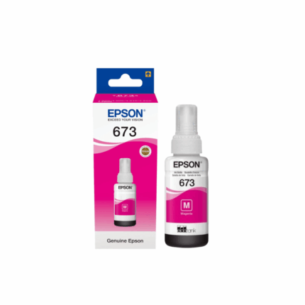 BOUTEILLE D'ENCRE ORIGINAL EPSON 673 MAGENTA
