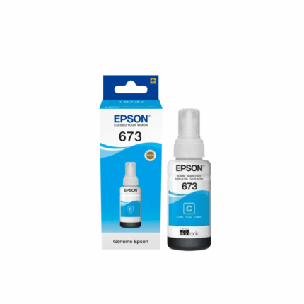 BOUTEILLE D'ENCRE ORIGINAL EPSON 673 CYAN