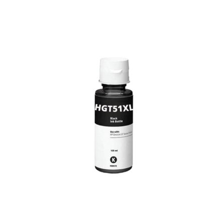 BOUTEILLE D’ENCRE HP GT51 NOIR ADAPTABLE