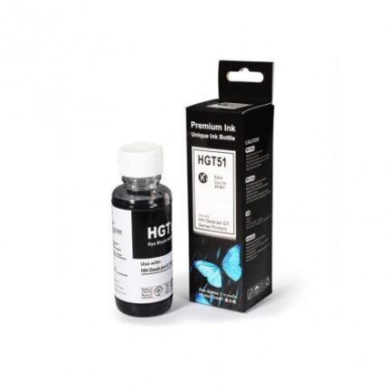 BOUTEILLE D’ENCRE HP GT51 NOIR ADAPTABLE