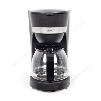CAFETIÈRE ÉLECTRIQUE LIVOO 12 TASSES 750W - NOIR