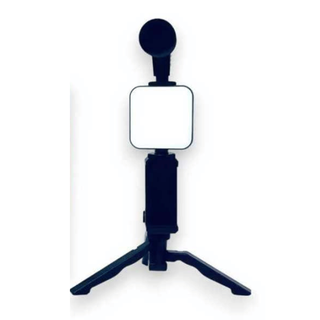 KIT DE PRODUCTION VIDÉO AVEC TRÉPIED AY-49 – NOIR