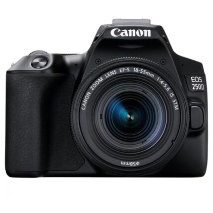 APPAREIL PHOTO REFLEX CANON EOS 250D + OBJECTIF 18-55 MM IS - NOIR