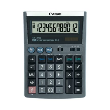 CALCULATRICE DE BUREAU CANON TX-1210E DBL EMEA