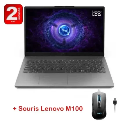 PC Portable Gamer LENOVO LOQ 15IAX9E i5 12è Gén 16Go RTX 2050