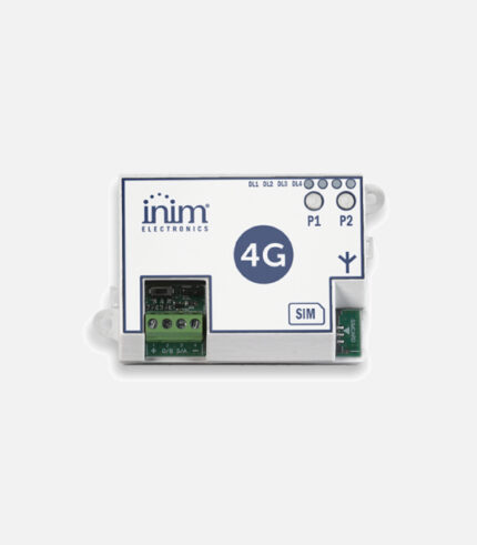Module GSM 2G et 4G (LTE) intégré sur I-BUS avec borniers en vue | INIM