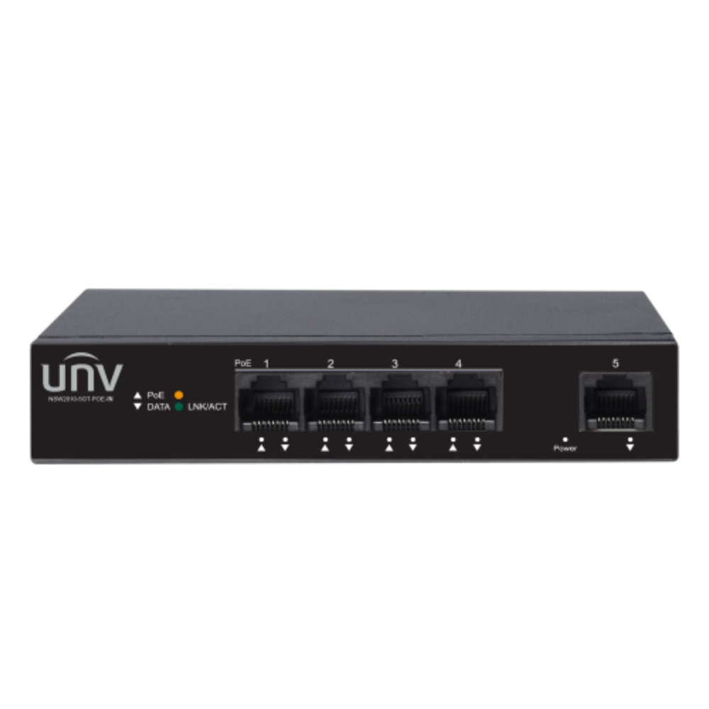 SWITCH UNV 5 PORT 10/100/1000 (4 PORT POE)