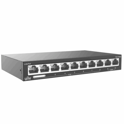 SWITCH UNV 8 PORTS / 2 UPLINK PORT POE
