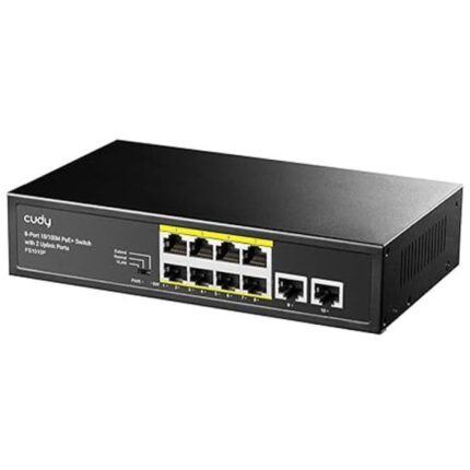 SWITCH CANDY 10/100 10 PORT (8 POE)
