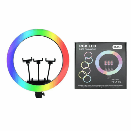 RGB LED Soft Ring light MJ56