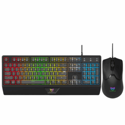 CLAVIER, SOURIS ET TAPIS GAMER FILAIRE STAR WAVE GCM1089/1088 RGB