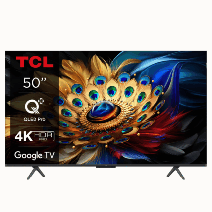 TV TCL 50'' SMART GOOGLE C655 QLED 4K + ABONNEMENT TV