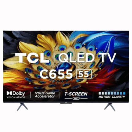 TV TCL 55'' SMART GOOGLE C655 QLED 4K + ABONNEMENT TV