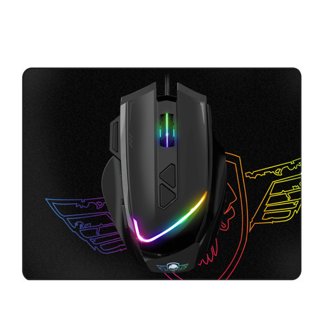 ENSEMBLE SOURIS ET TAPIS GAMING SPIRIT OF GAMER PRO-M3 RGB
