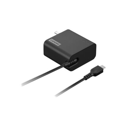 ADAPTATEUR POUR PC PORTABLE LENOVO MURAL USB-C / 65 W – NOIR