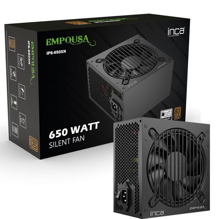 BLOC D’ALIMENTATION INCA IPS-650XN 650W 80+BRONZE
