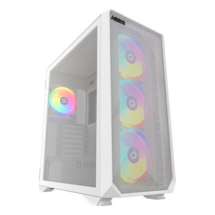Boitier Gamer Moyen Tour Aqirys Arcturus Pro White - EATX - 4 Fans - ARGB