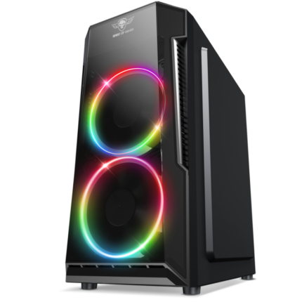 BOITIER GAMER SPIRIT OF GAMER DEATHMATCH 3 RGB EDITION - MATX - ITX - NOIR