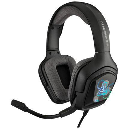 CASQUE-MICRO GAMER THE G-LAB KORP COBALT 7.1 NOIR