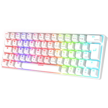 CLAVIER SOG XPERT K200 DARK MECA RGB SANS FIL - BLANC