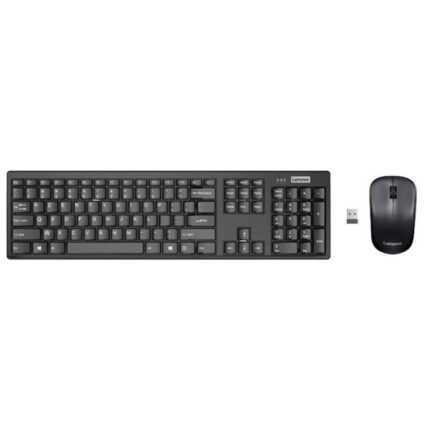 CLAVIER & SOURIS SANS FIL LENOVO 100 WIRELESS - NOIR
